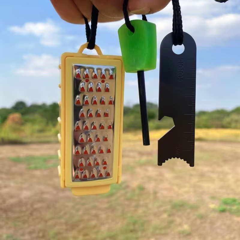 Portable Outdoor Emergency Tin - огляд і ціна Magnesium Fire Starter