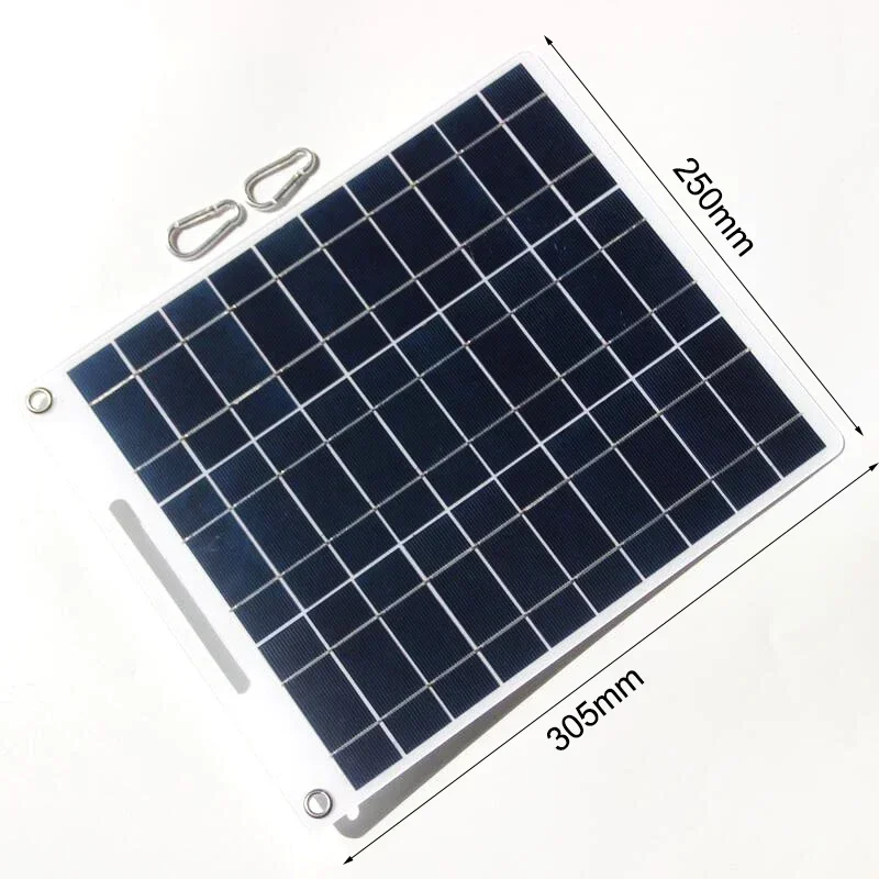 5V Solar Panel Waterproof Port - огляд і ціна Solar Emergency Charger