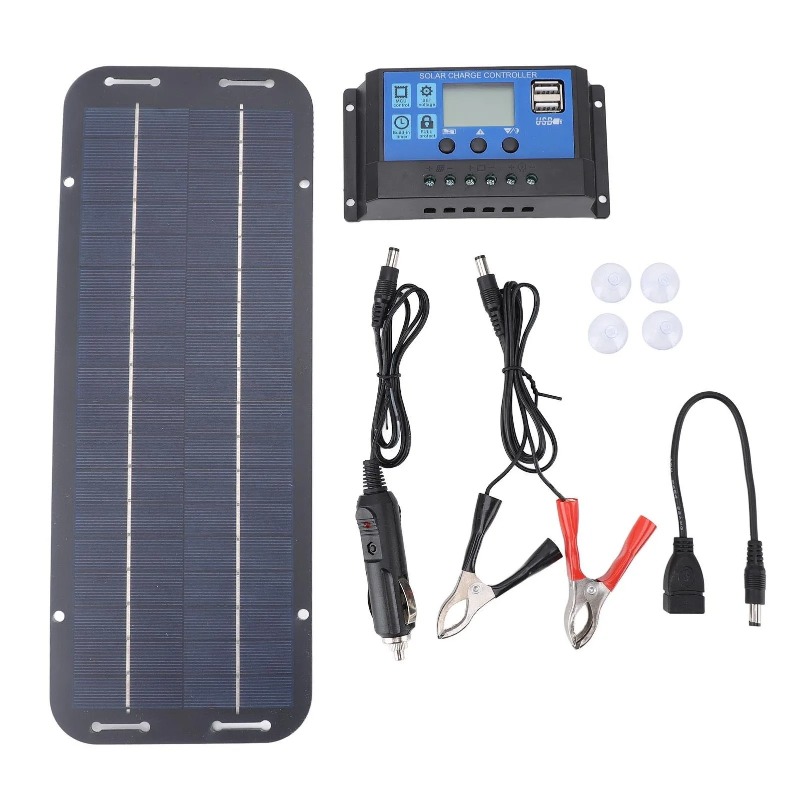 6W 5V Flexible Solar Panel Cha - огляд і ціна Solar Emergency Charger