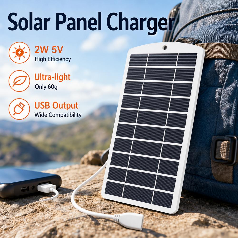 Portable USB Solar Panel Charg - огляд і ціна Solar Emergency Charger