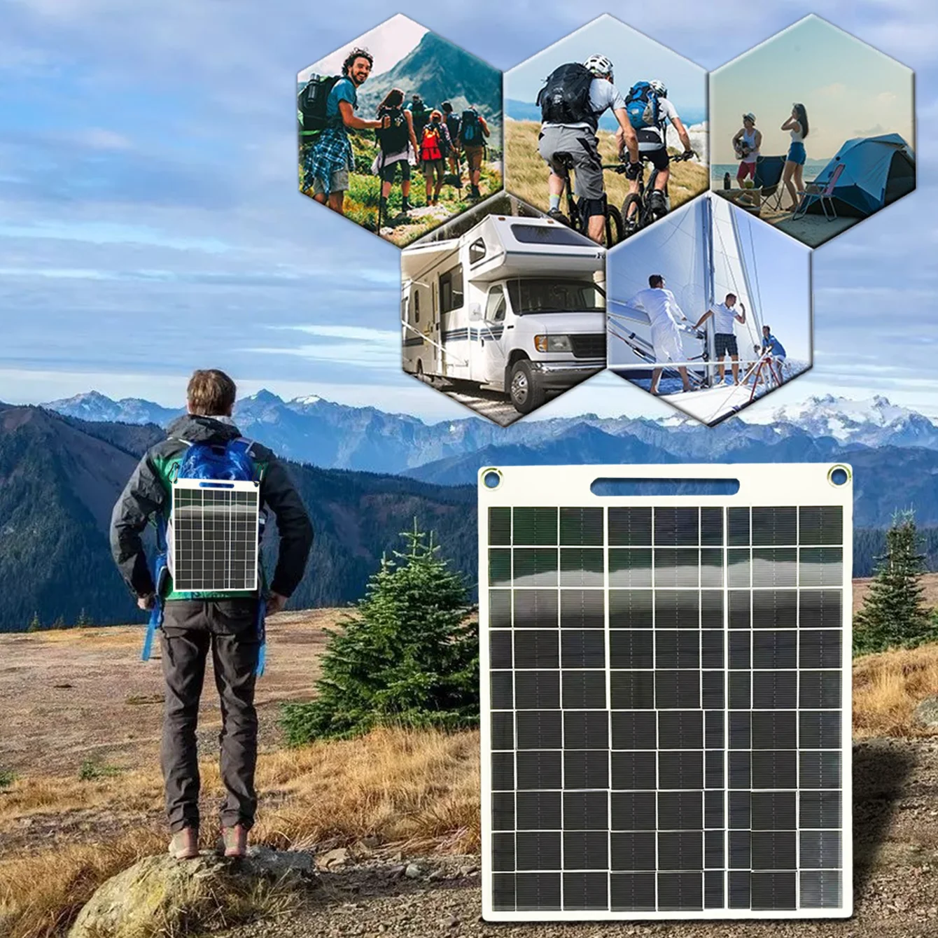 Portable Water Resistant Solar - огляд і ціна Solar Emergency Charger