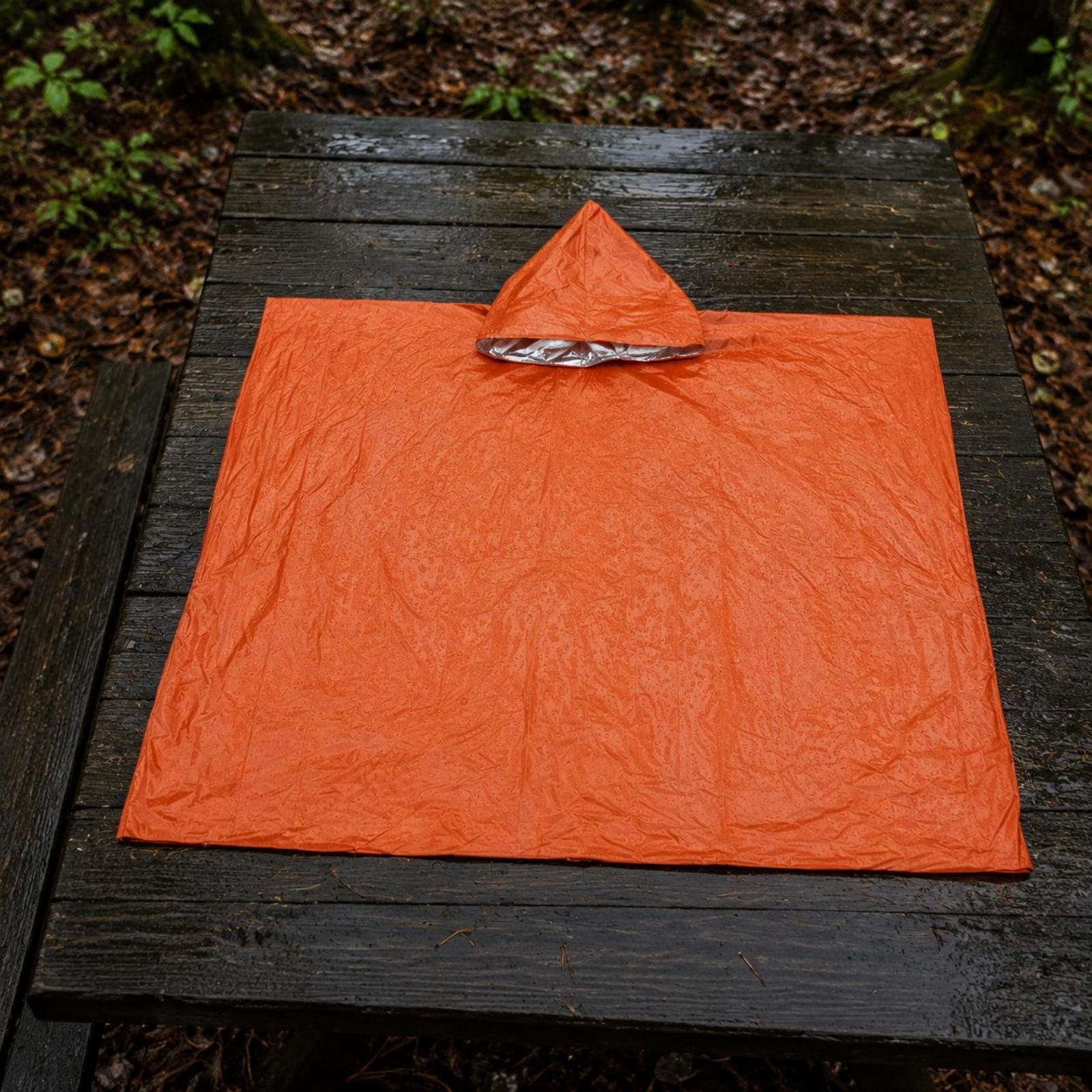 Rain Coat Waterproof Emergency - огляд і ціна Emergency Poncho Rain